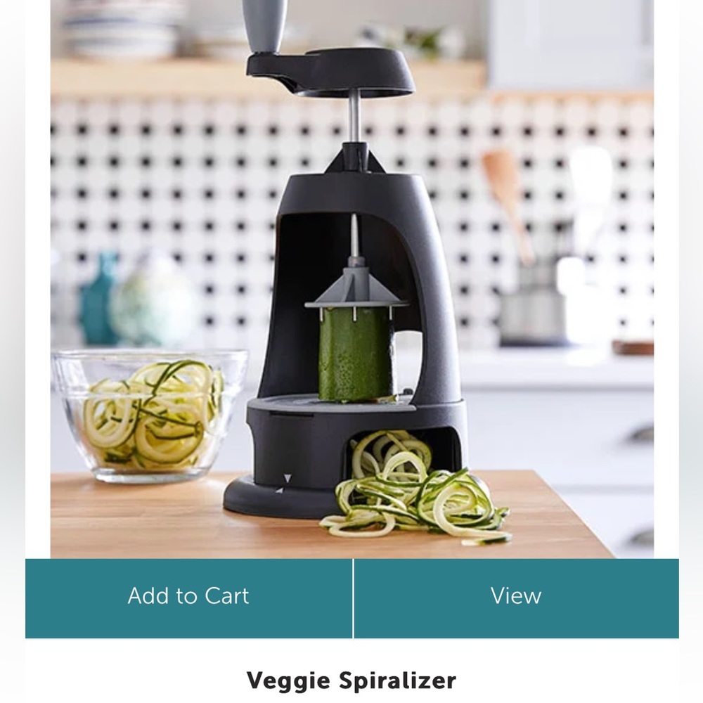 Pampered Chef Versatile Veggie Spiralizer